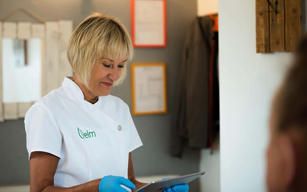 Esther in clinic